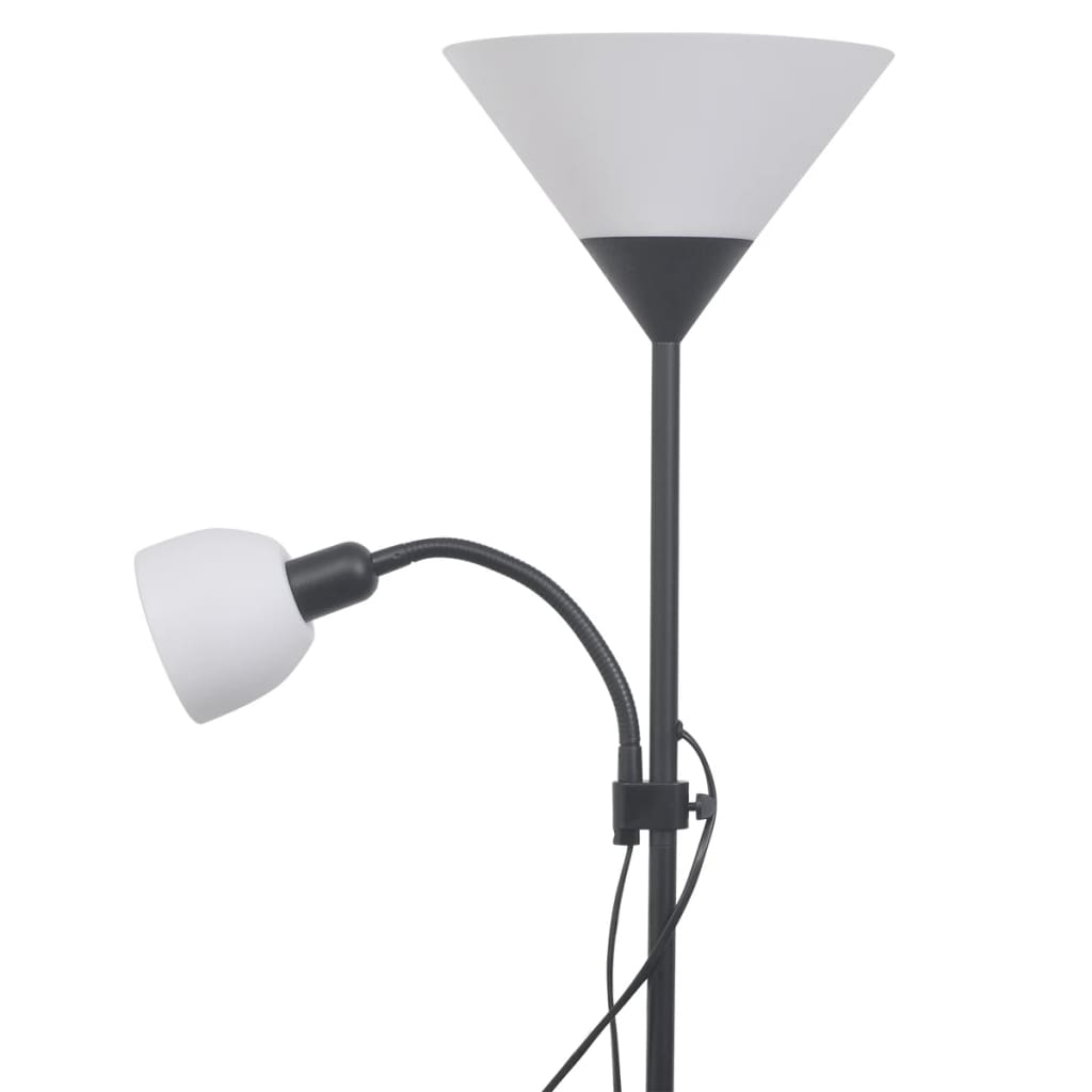 Stehlampe Grau