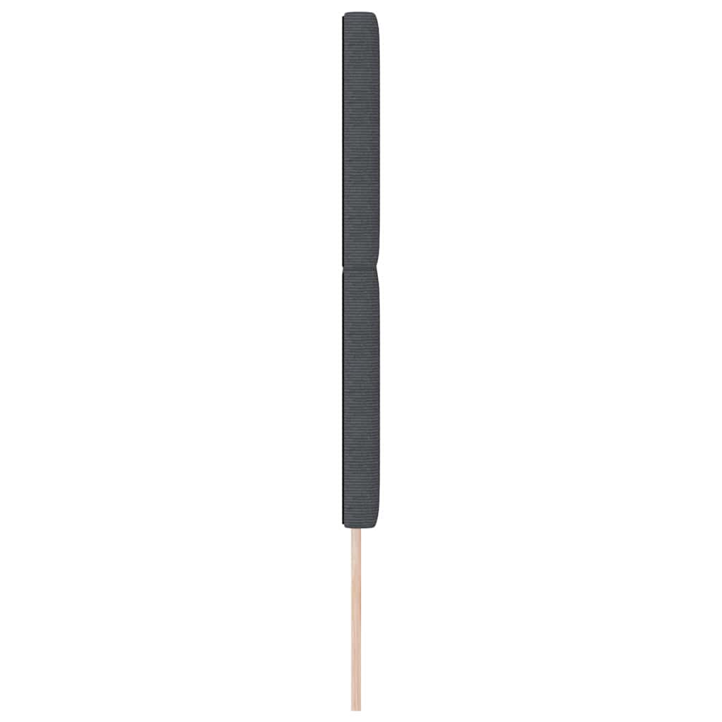 Kopfteil Hellgrau 80 cm Cordstoff