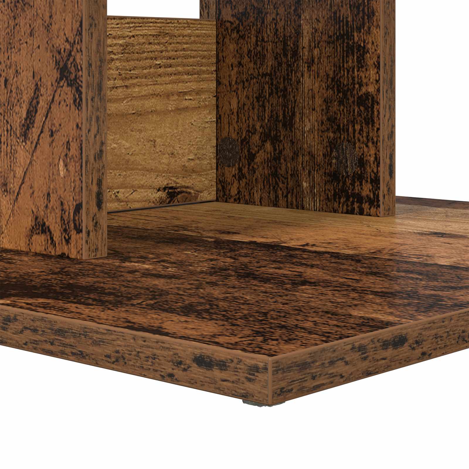 Beistelltisch Weiß 45 x 40 x 62,5 cm Holzwerkstoff