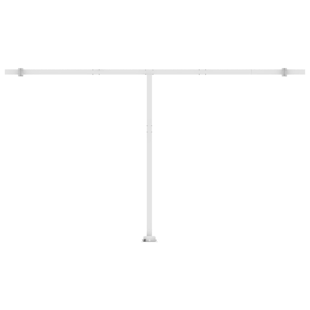 Standmarkise Manuell Einziehbar 300x250 cm Creme
