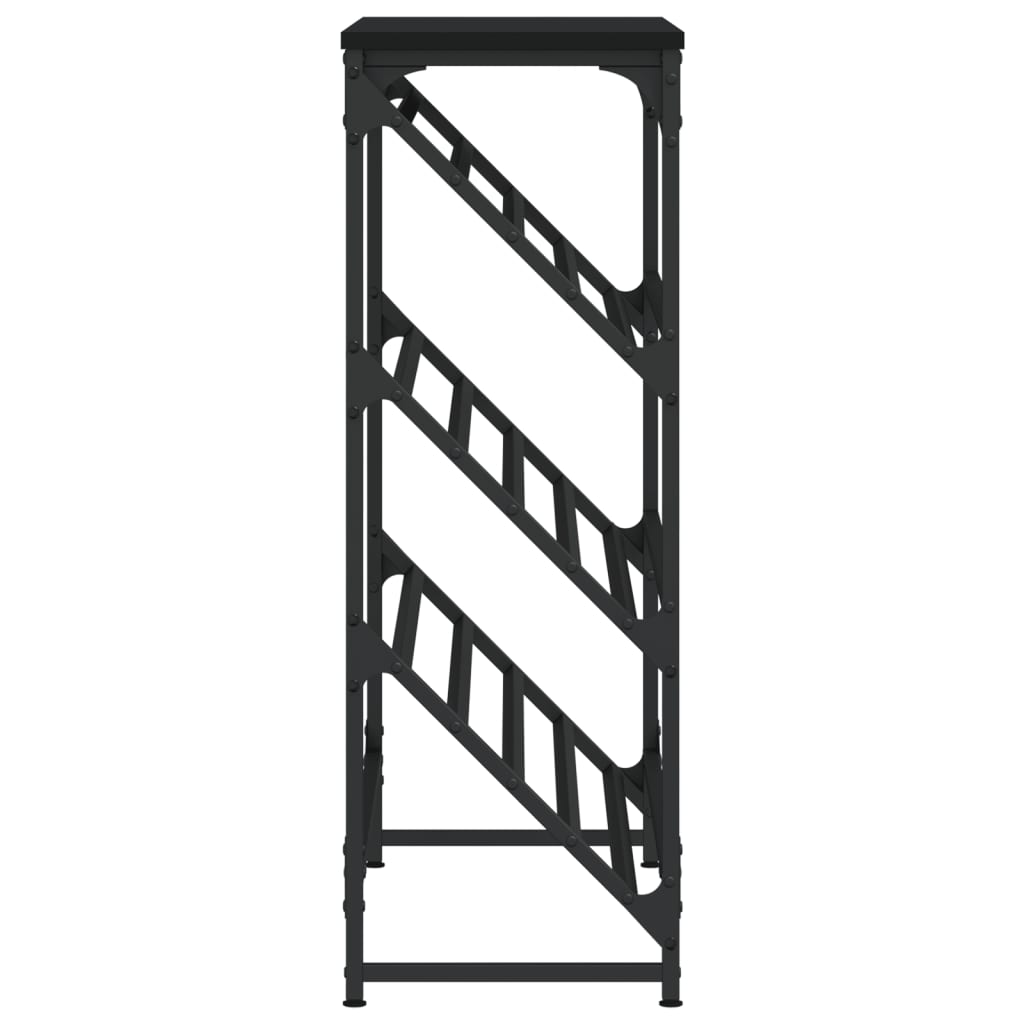 Schuhregal Schwarz 60x30x45 cm Holzwerkstoff