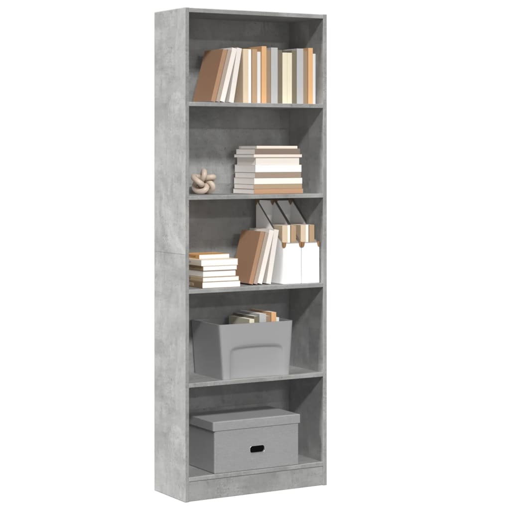 Bücherregal Weiß 40x24x75 cm Holzwerkstoff