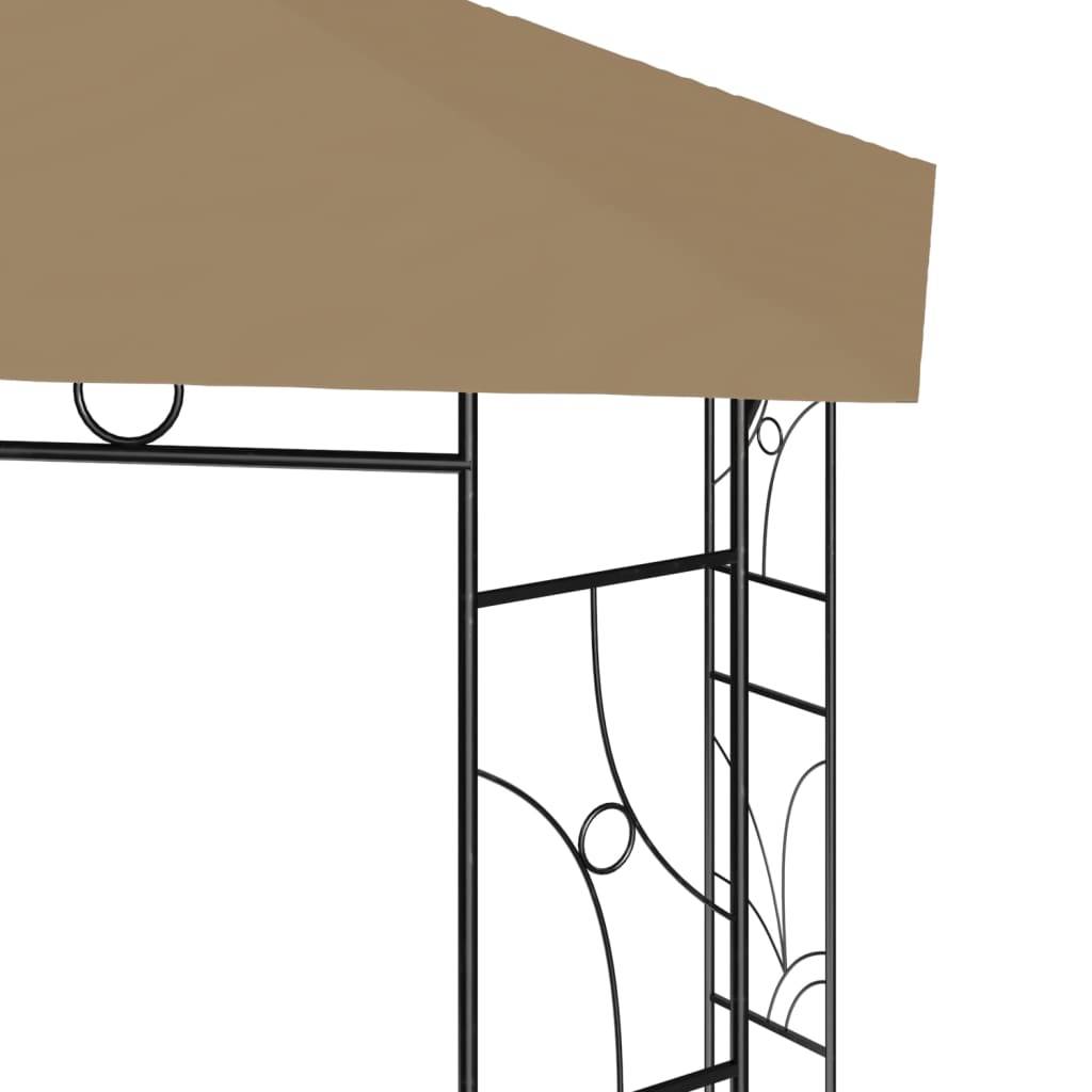 Pavillon 4x3x2,7 m Creme 160 g/m²
