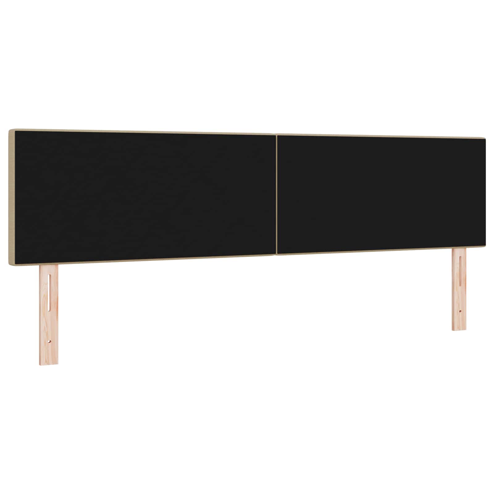 Kopfteil Hellgrau 80 cm Cordstoff