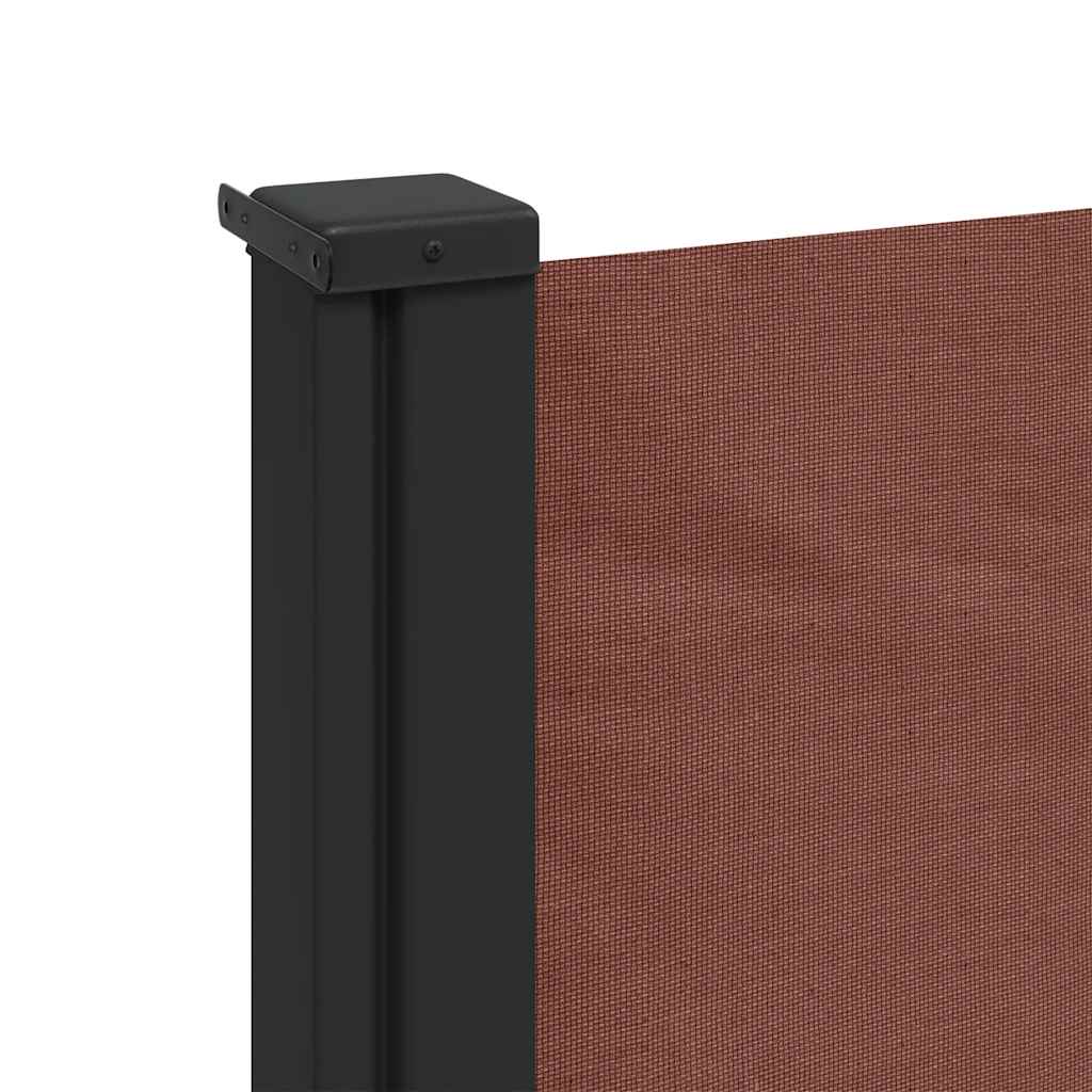 Seitenmarkise Ausziehbar Schwarz 100x300 cm