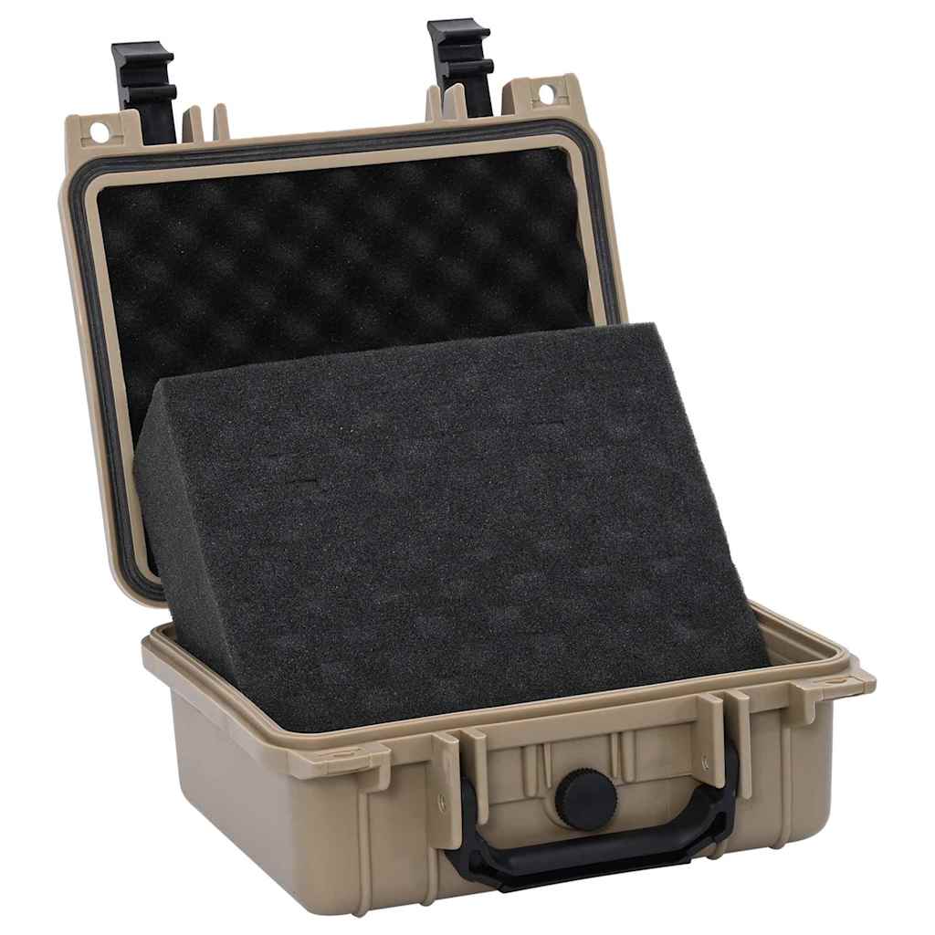 Koffer für Flugreise Tragbar Schwarz 46,5x21,5x17,5 cm PP