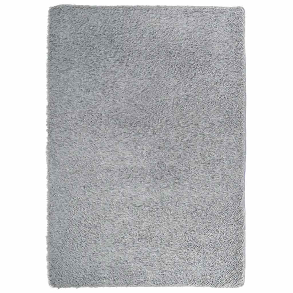 Teppich Shaggy Hochflor NAVARRA Beige 60x100 cm Polyester