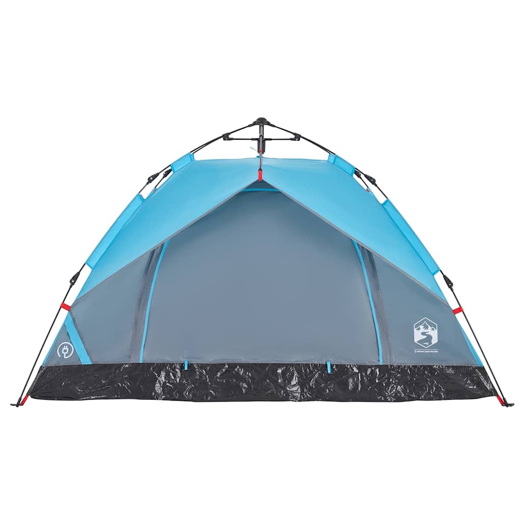 Kuppel-Campingzelt 2 Personen Grün Quick Release
