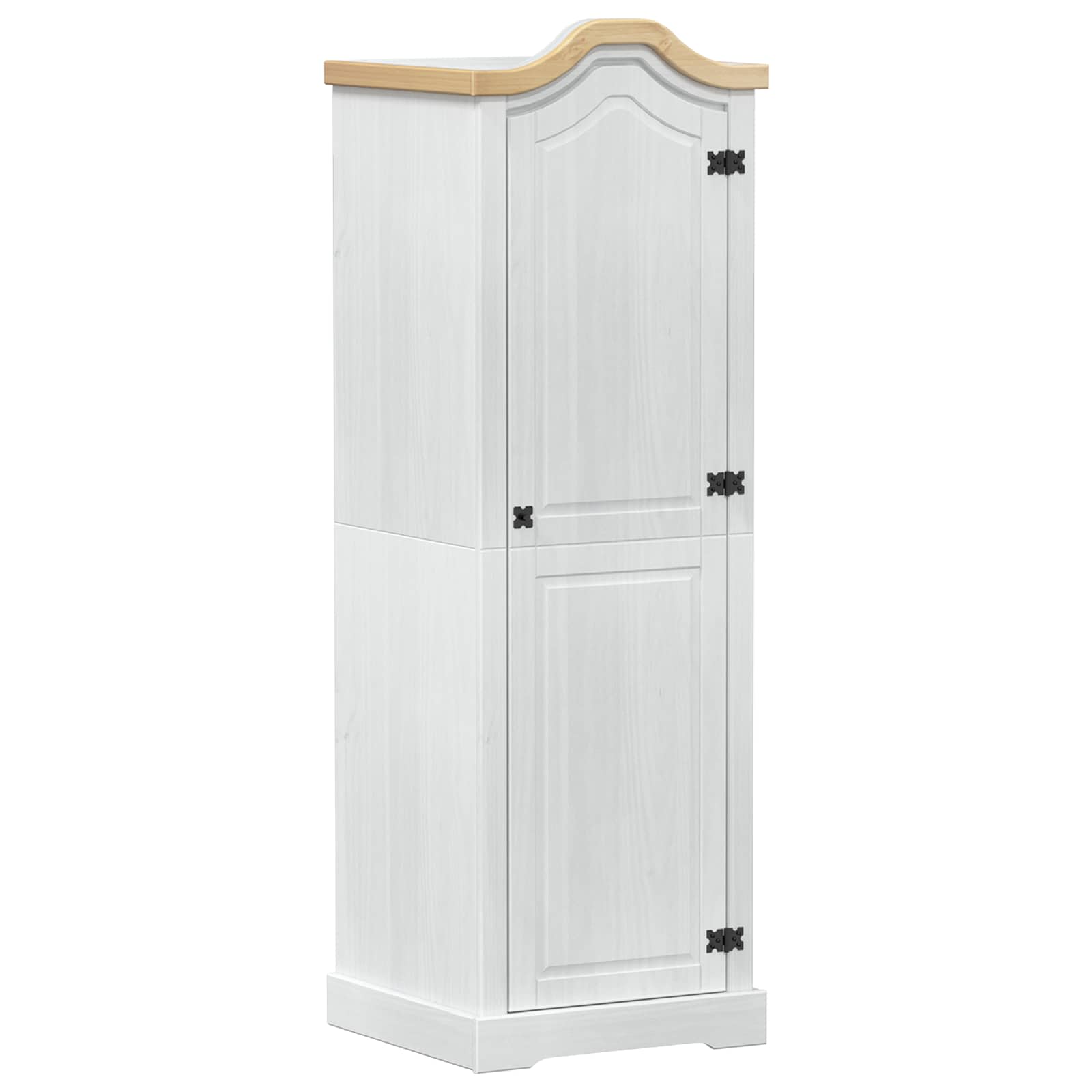 Kleiderschrank Corona 55x52x170 cm Massivholz Kiefer