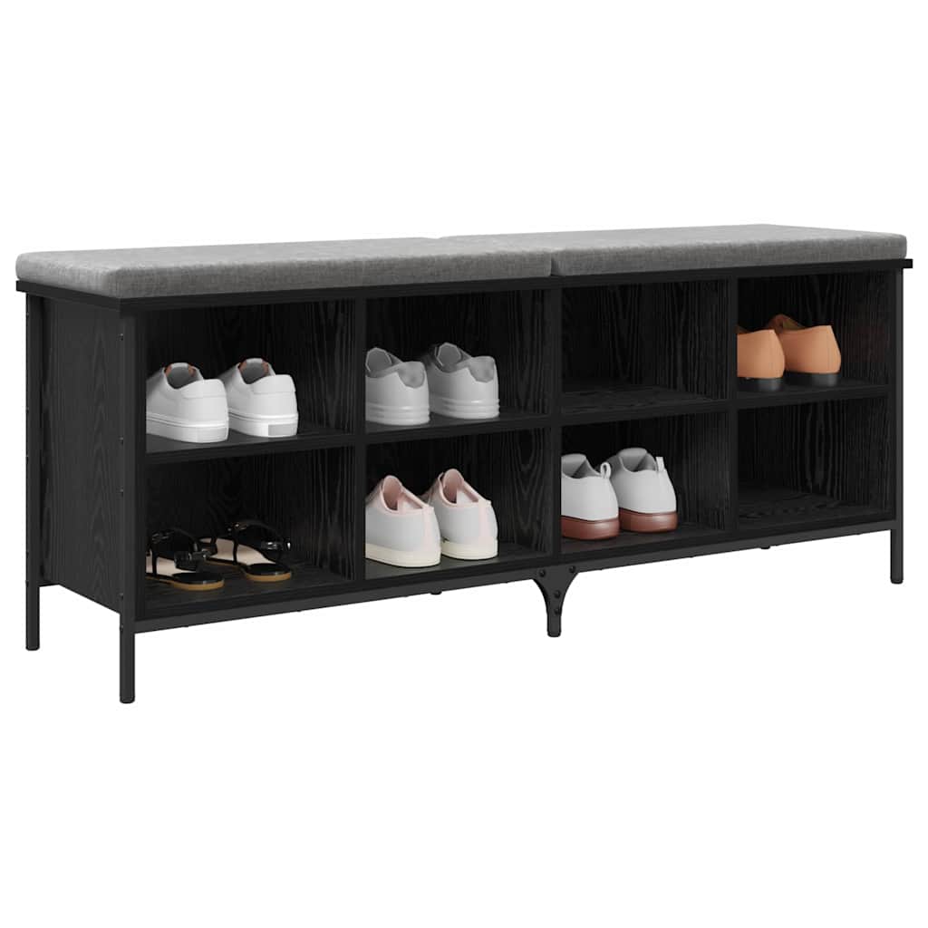 Schuhregal Schwarz 38x35x50 cm Holzwerkstoff