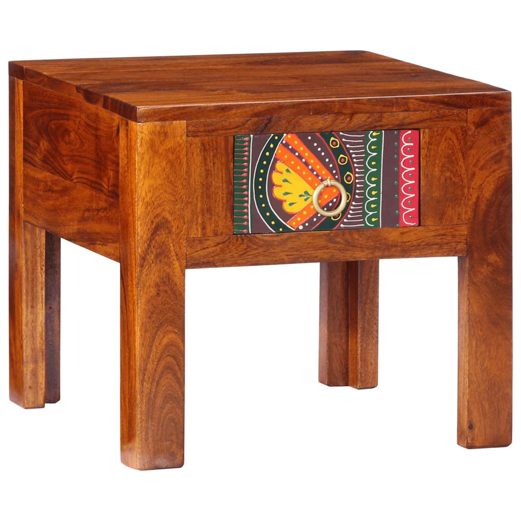Nachttisch 40x35x45 cm Massivholz Akazie