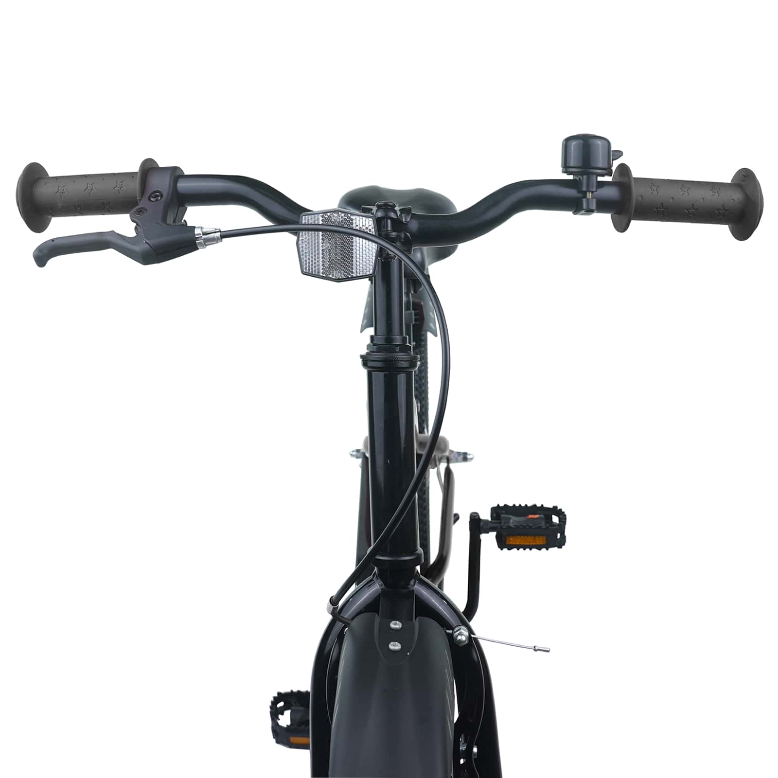 Kinderfahrrad 16 Zoll für 4-6 Jahre alt Grün Schwarz