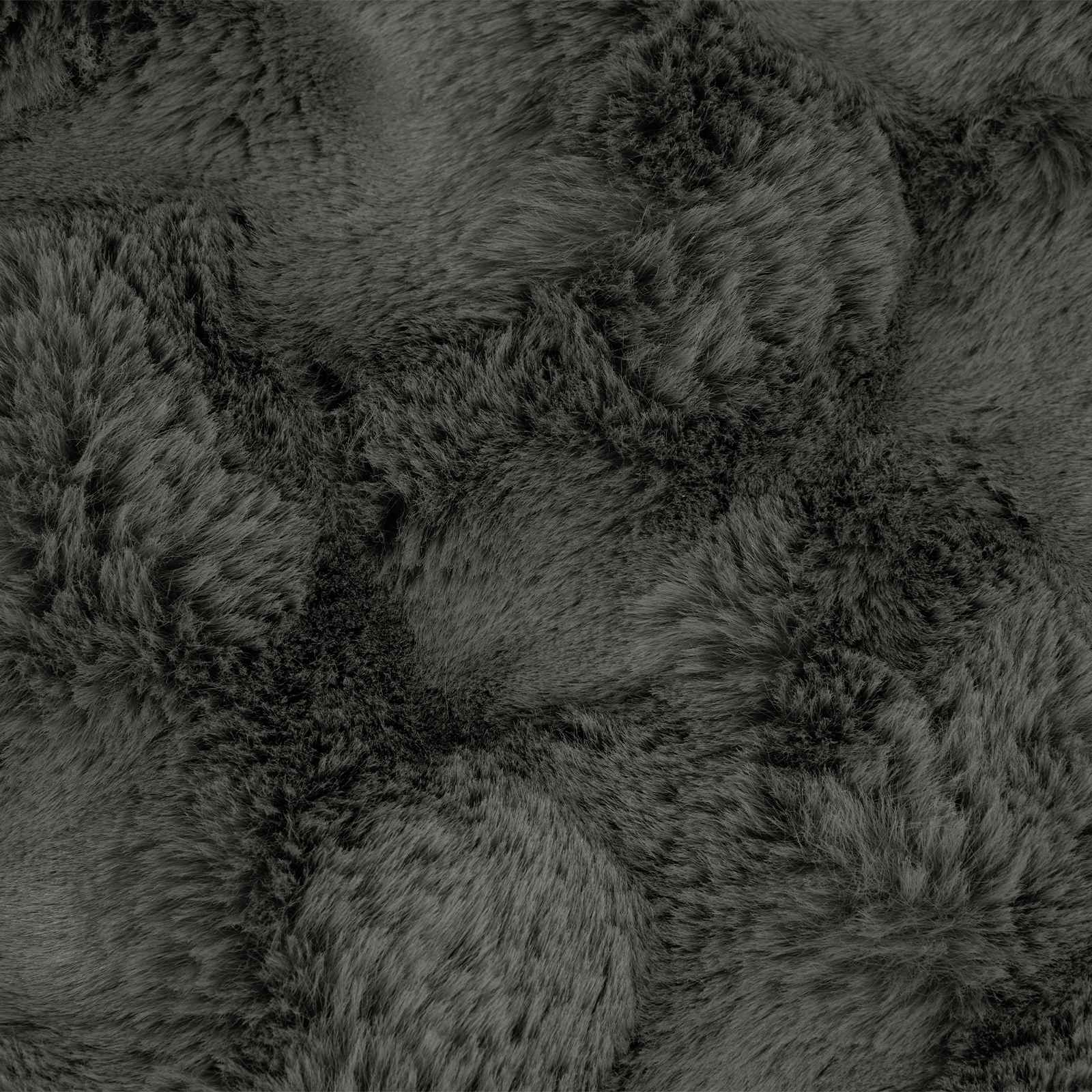 Rutschfeste Decke aus Kunstkaninchenfell Olite Beige Polyester