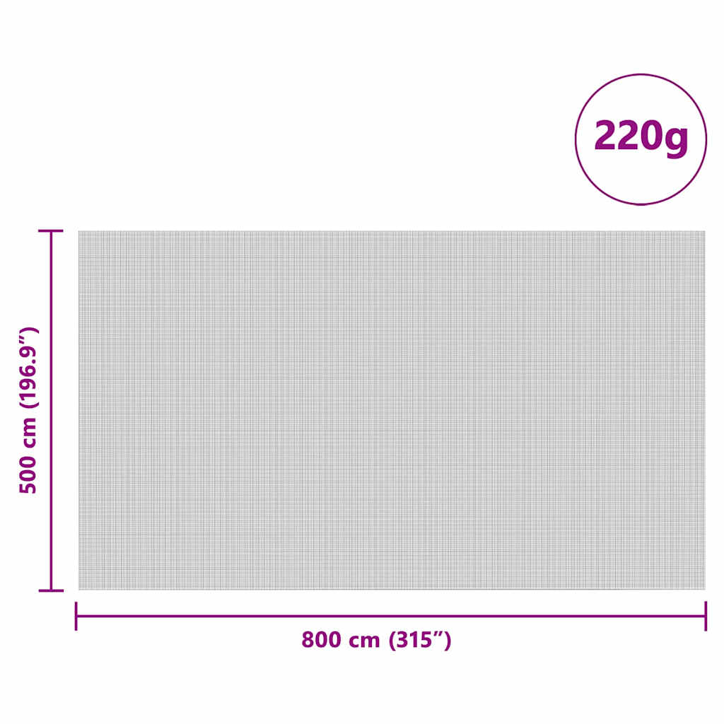 Siloabdeckung Grün 6 x 5 m HDPE