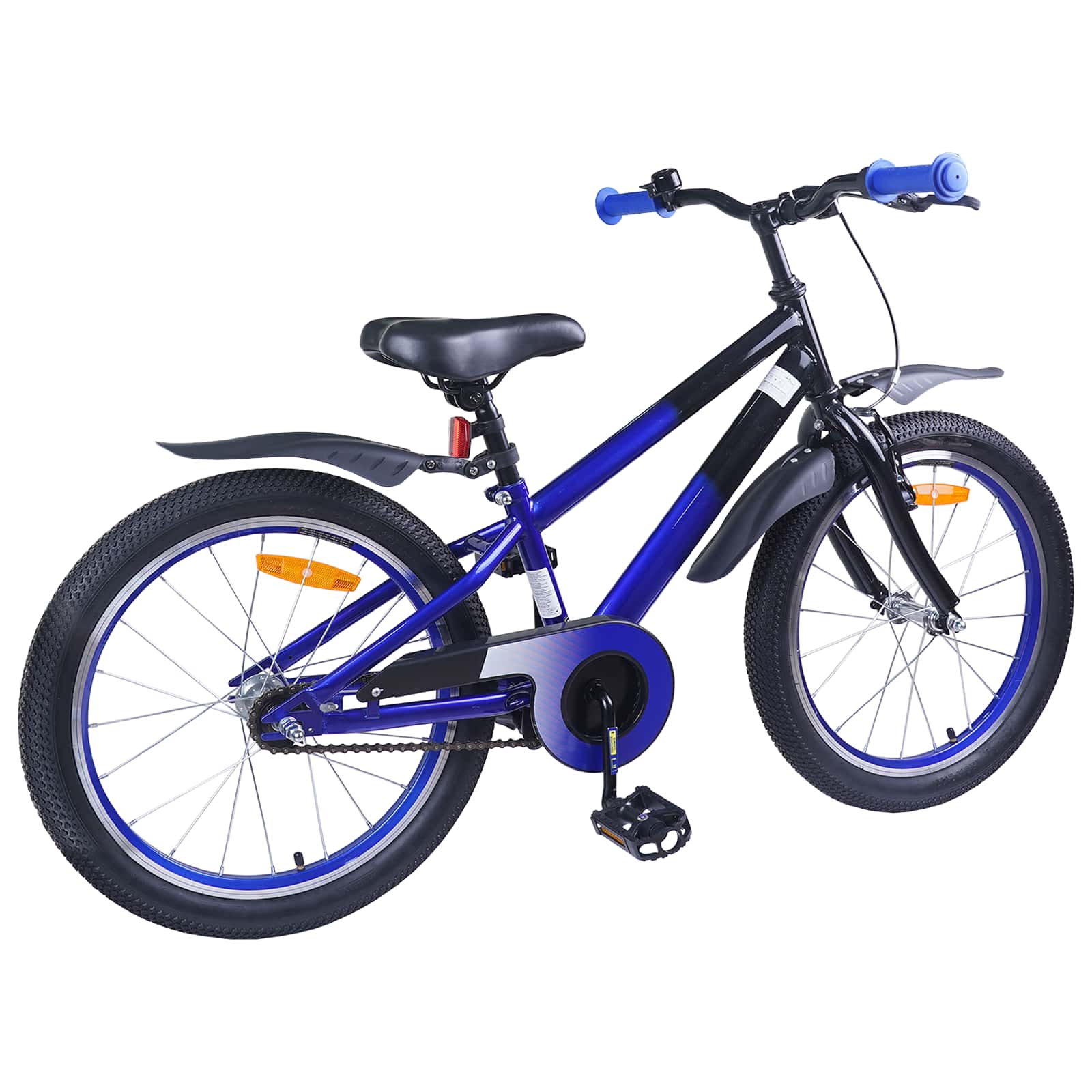 Kinderfahrrad 16 Zoll für 4-6 Jahre alt Grün Schwarz