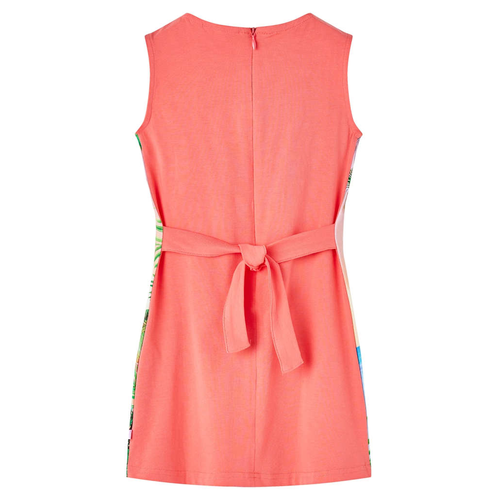 Kinderkleid Korallenrosa 92