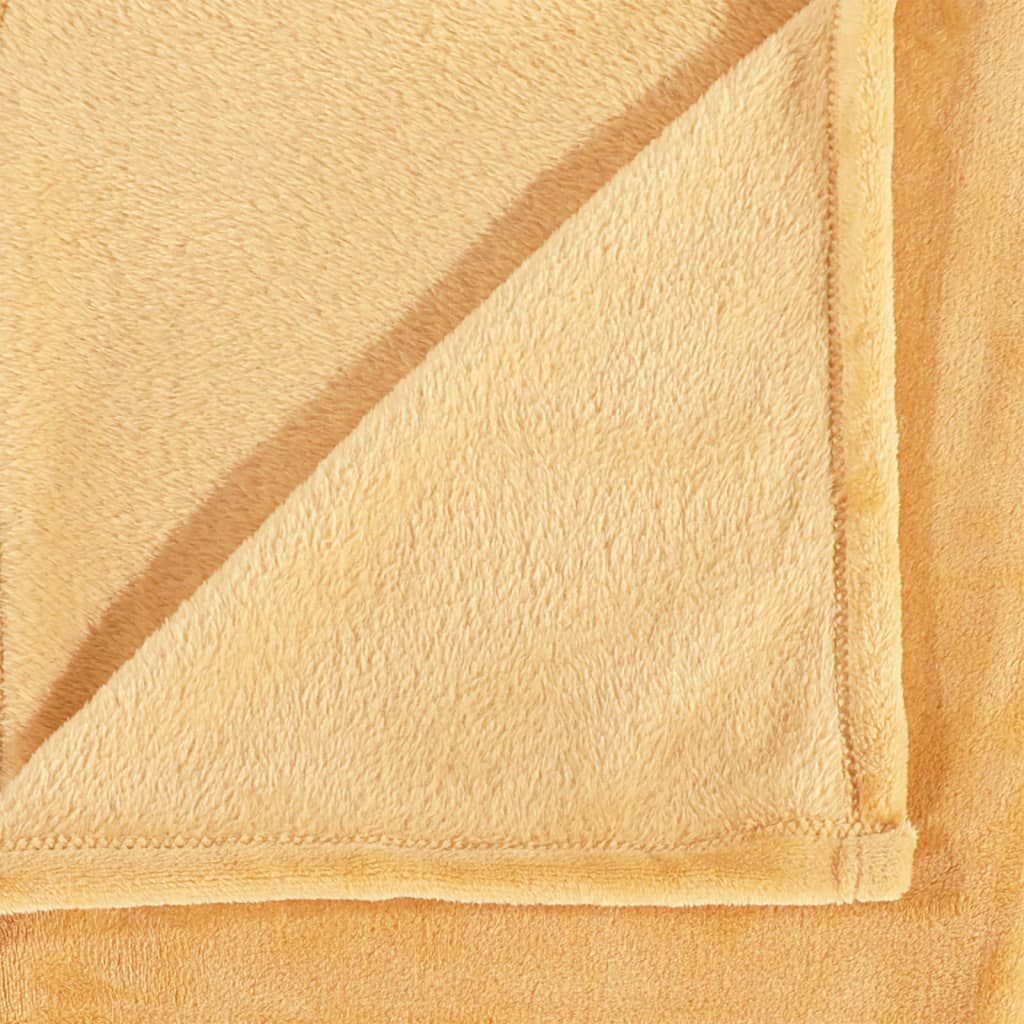 Decke Creme 130x170 cm Polyester