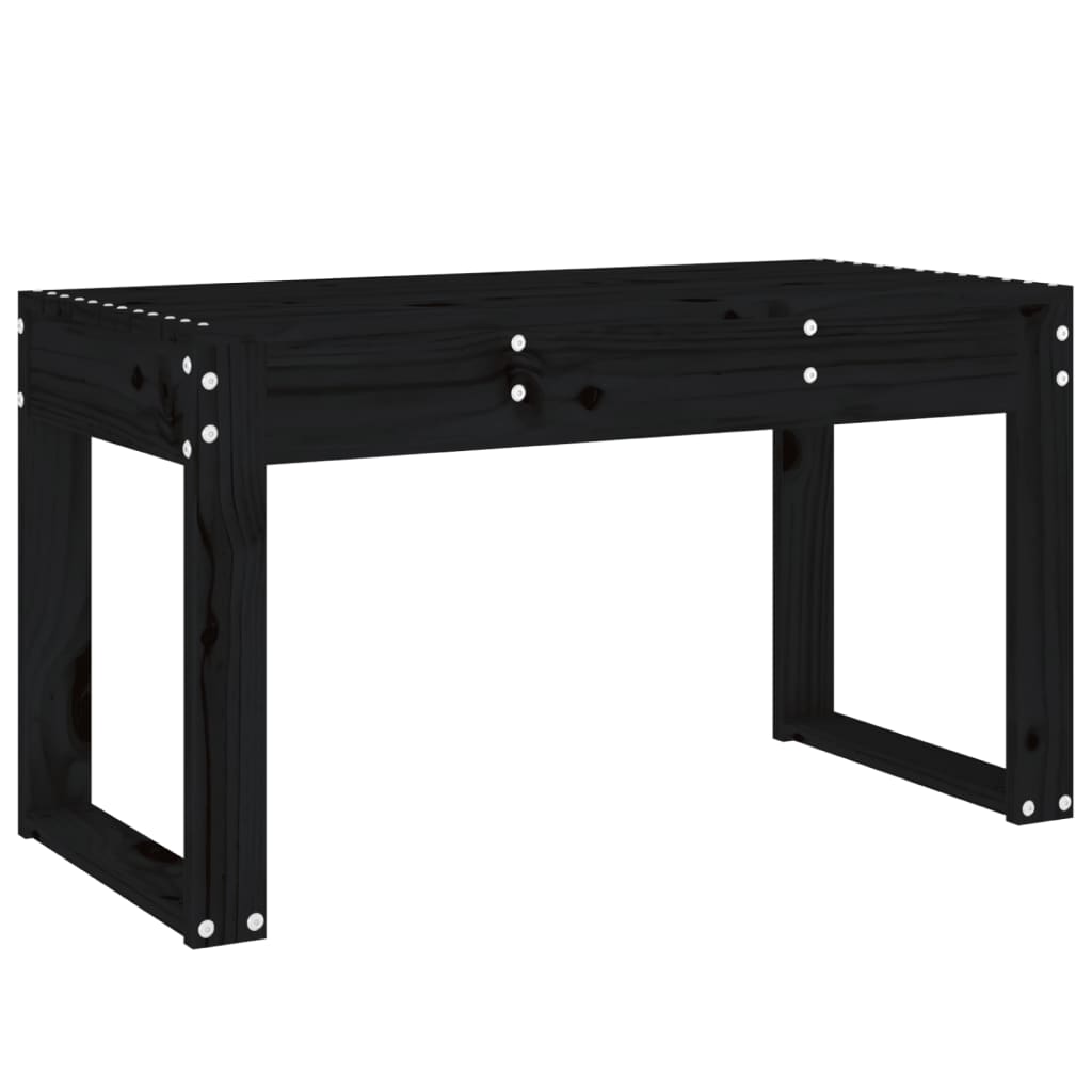 Gartenbank 80x38x45 cm Massivholz Kiefer