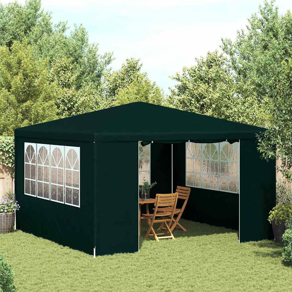 Party-Zelt Rot 200 x 200 x 240 cm PE und Stahl