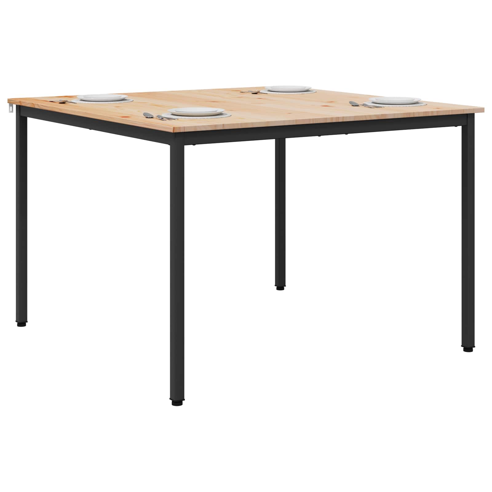 Esstisch Natur 200 x 100 x 75 cm Massives Kiefernholz