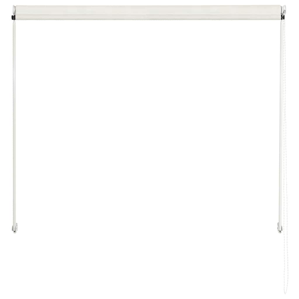 Einziehbare Markise 150×150 cm Blau und Weiß