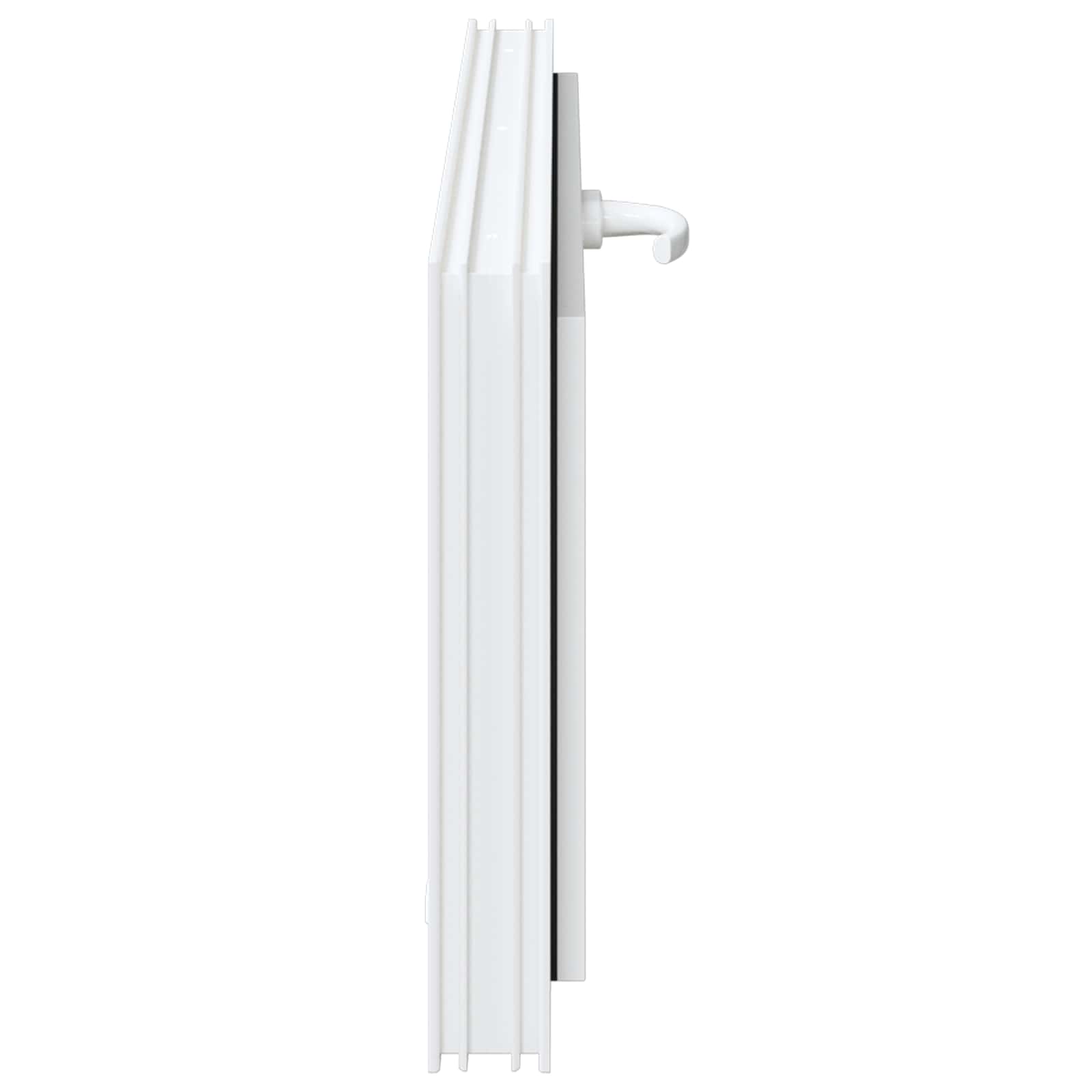 Kellerfenster RISOR 60 x 40 cm PVC und Glas Weiß