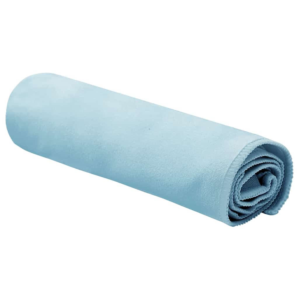 Sporthandtücher 2 pcs Schwarz 50 x 30 cm Polyester und Polyamid