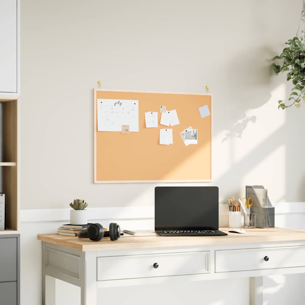 Magnetisches Whiteboard mit massivem Kiefernholzrahmen 40x30 cm