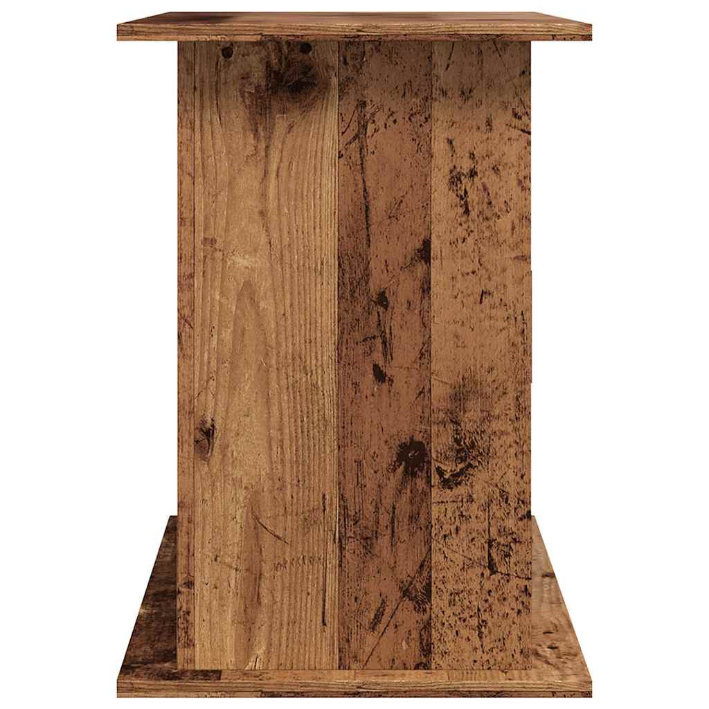 Aquariumständer Weiß 81x36x73 cm Holzwerkstoff