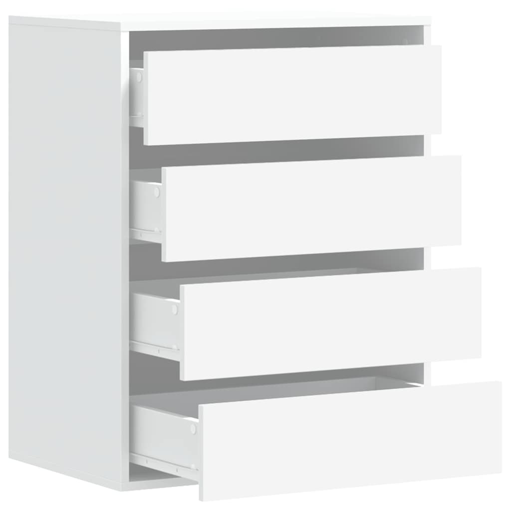Schubladenschrank Schwarz Eichen-Optik 41 x 40 x 58 cm