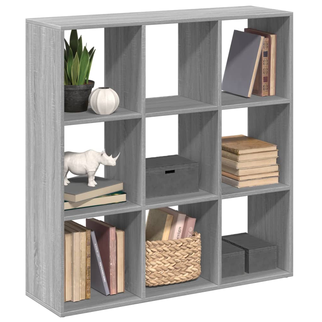 Bücherregal Weiß 137,5x29x137,5 cm Holzwerkstoff