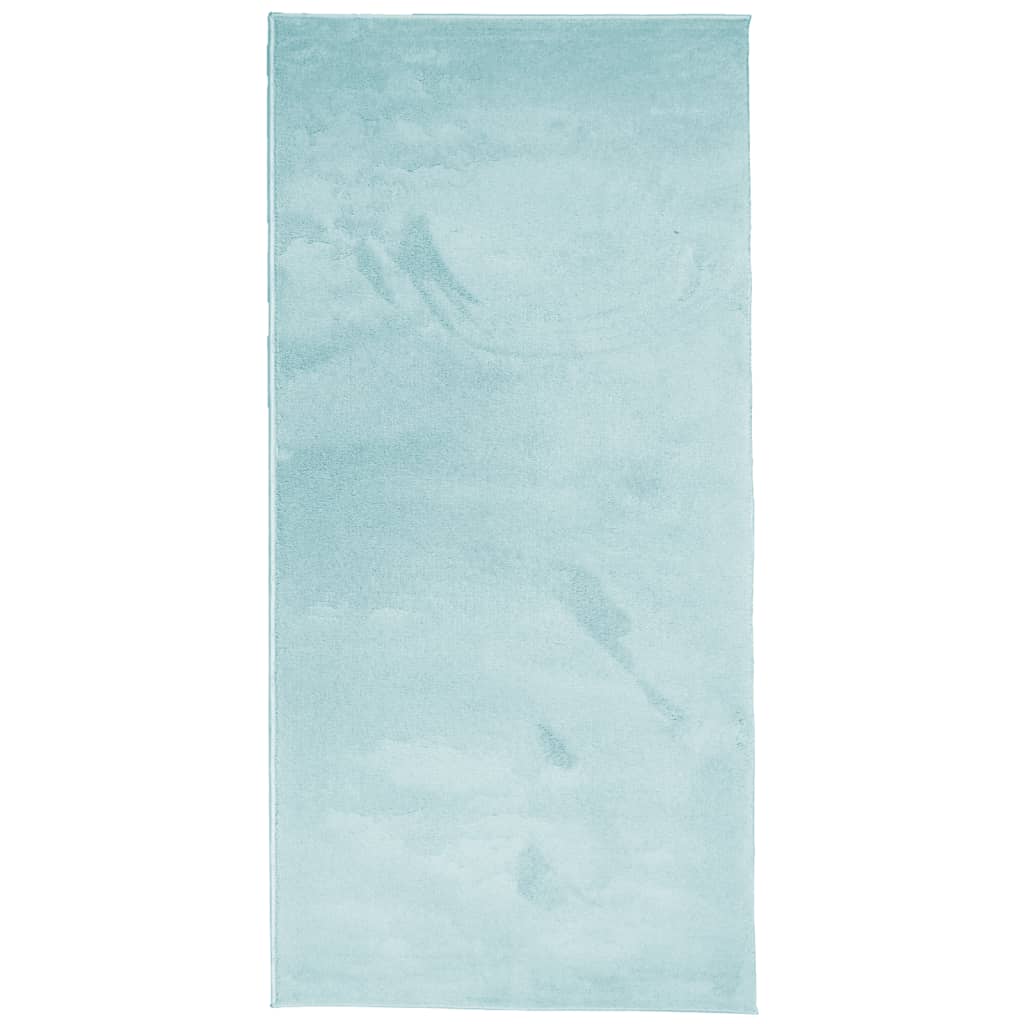 Teppich OVIEDO Kurzflor Anthrazit 120x120 cm