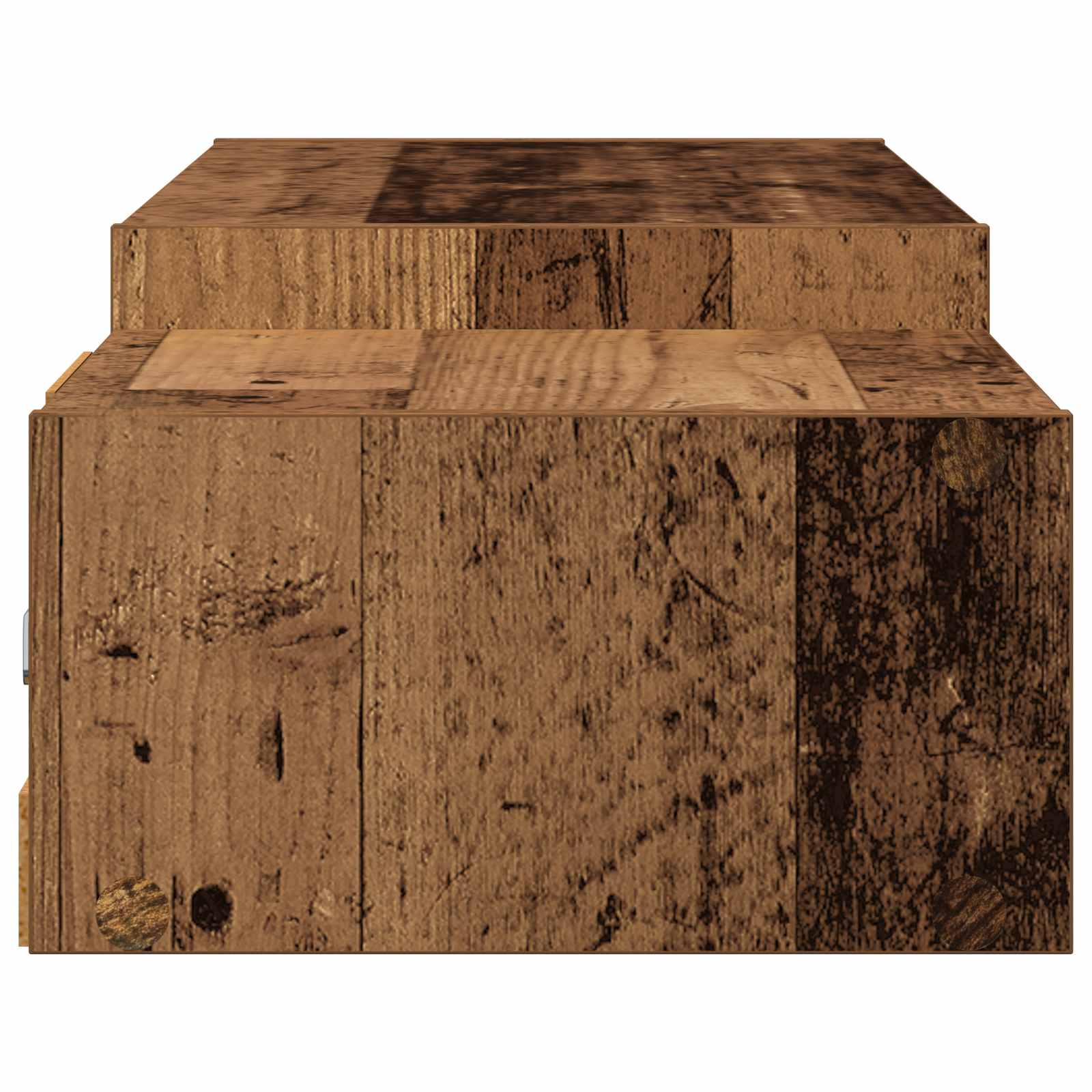 Wandmontierter TV-Schrank Wandhalterung Weiß 140 x 28 x 21 cm