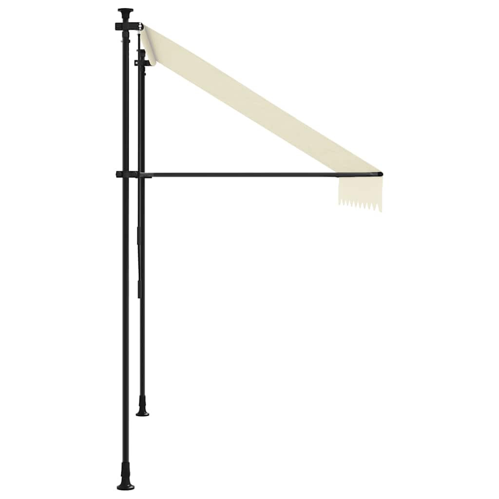 Einziehbare Markise Handbetrieben 150 cm Anthrazit