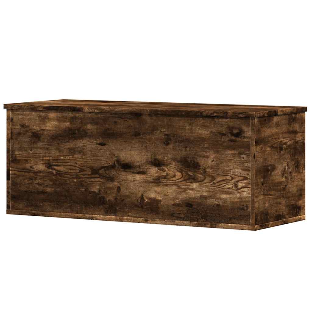 Aufbewahrungstruhe Weiß 84x42x46 cm Holzwerkstoff