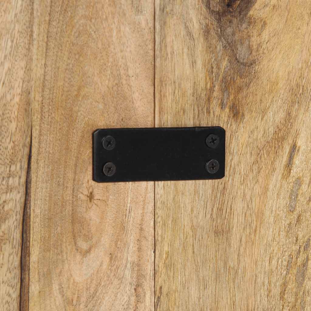 Kopfteil Mehrfarbig 160 cm Massivholz Altholz