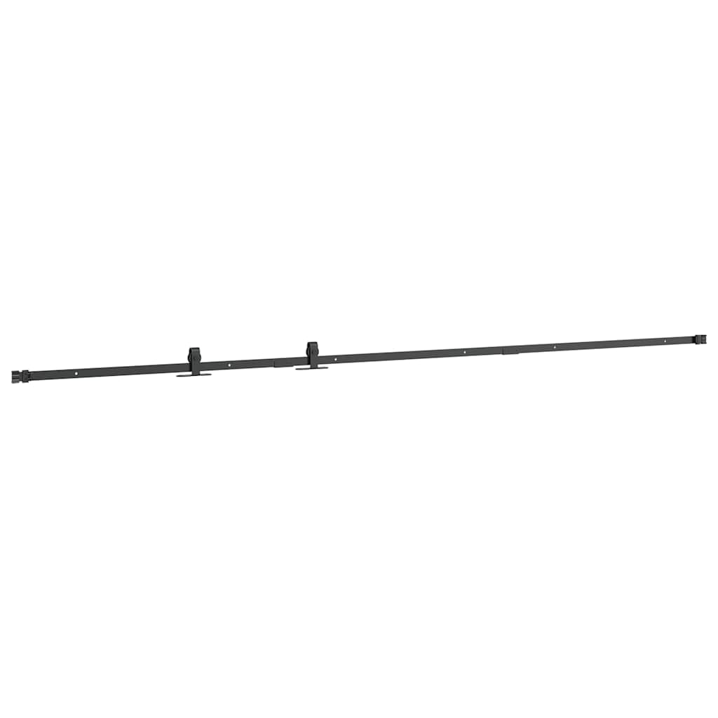 Schiebetürbeschlag Set für Schranktüren 91 cm Karbonstahl