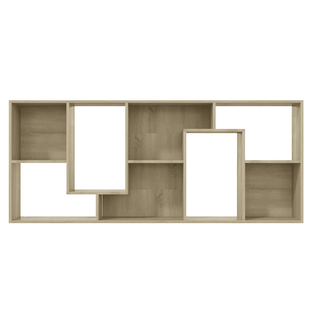 Bücherregal Weiß 67x24x161 cm Holzwerkstoff