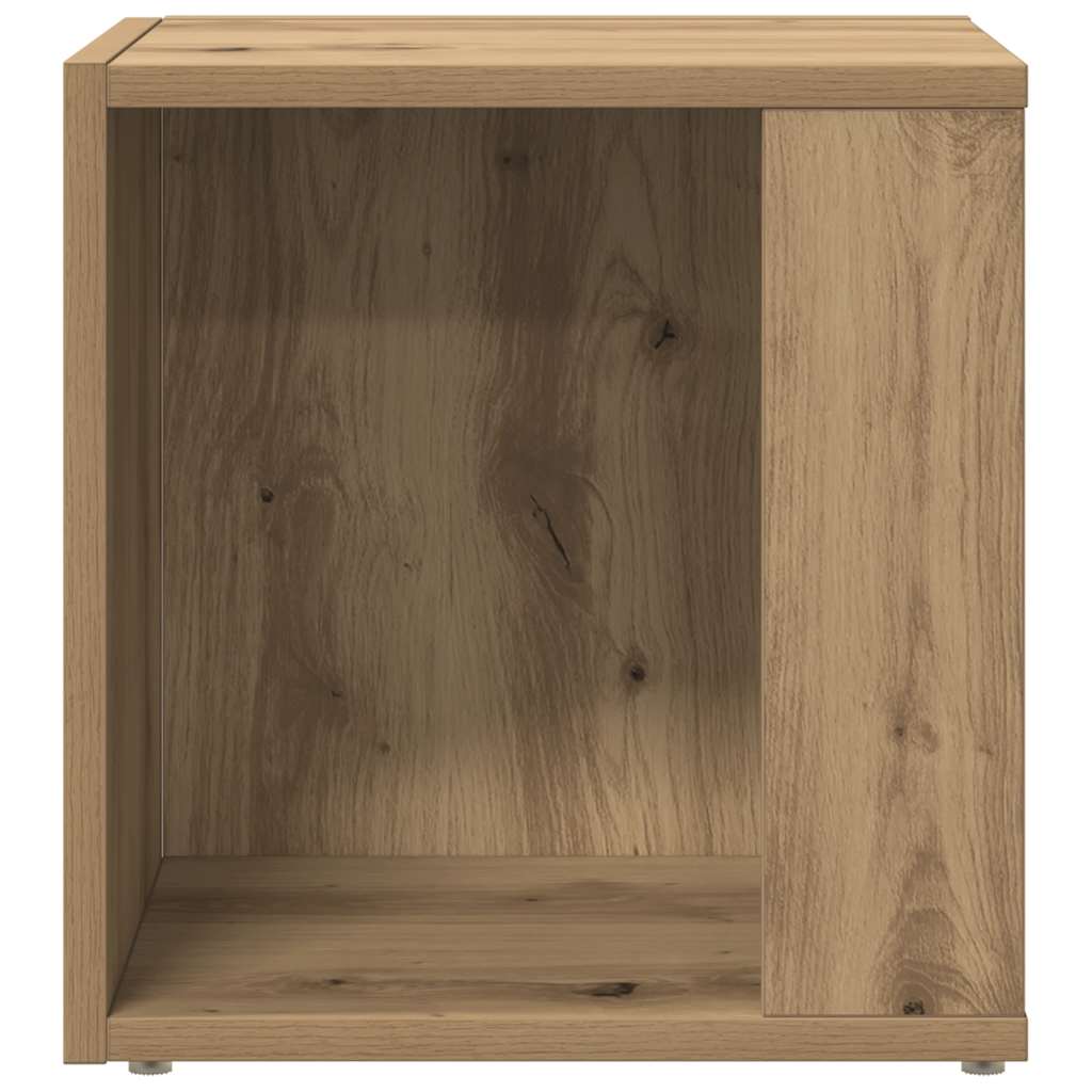 Beistelltisch Weiß 33x33x34,5 cm Holzwerkstoff