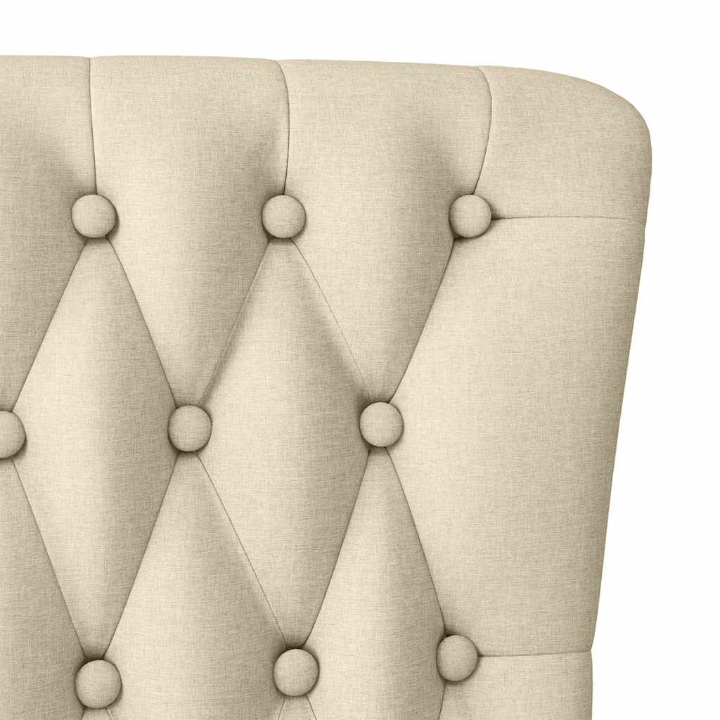 Schlafsessel Hellgrau 56,5 x 70 x 110 cm Stoff