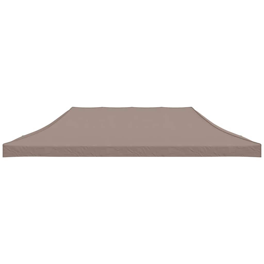 Partyzelt-Dach 3x3 m Beige 270 g/m²