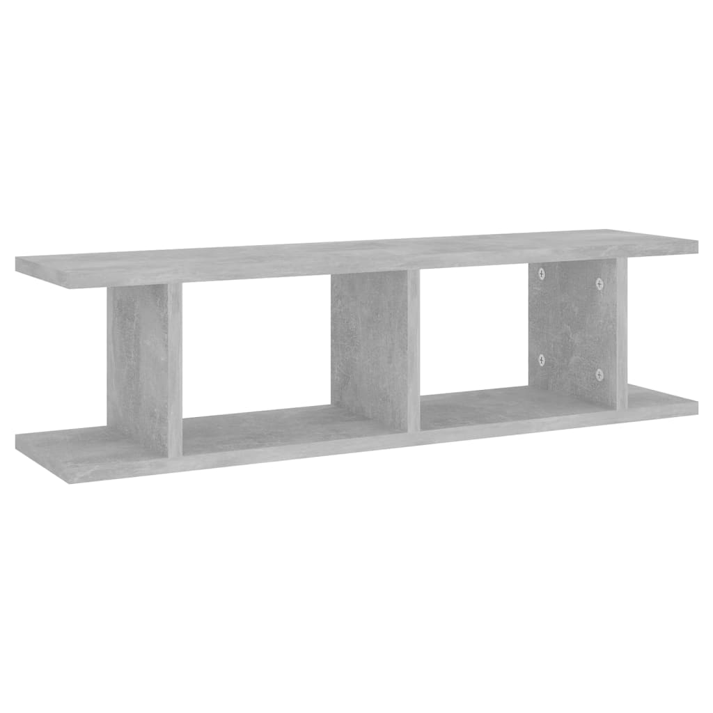 Wandregale 2 Stk. Weiß 75x18x20 cm Holzwerkstoff