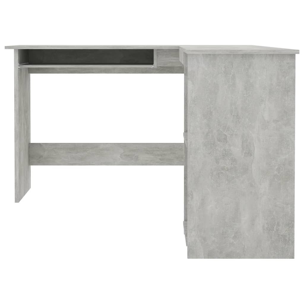 Eckschreibtisch in L-Form Weiß 120x140x75 cm Holzwerkstoff