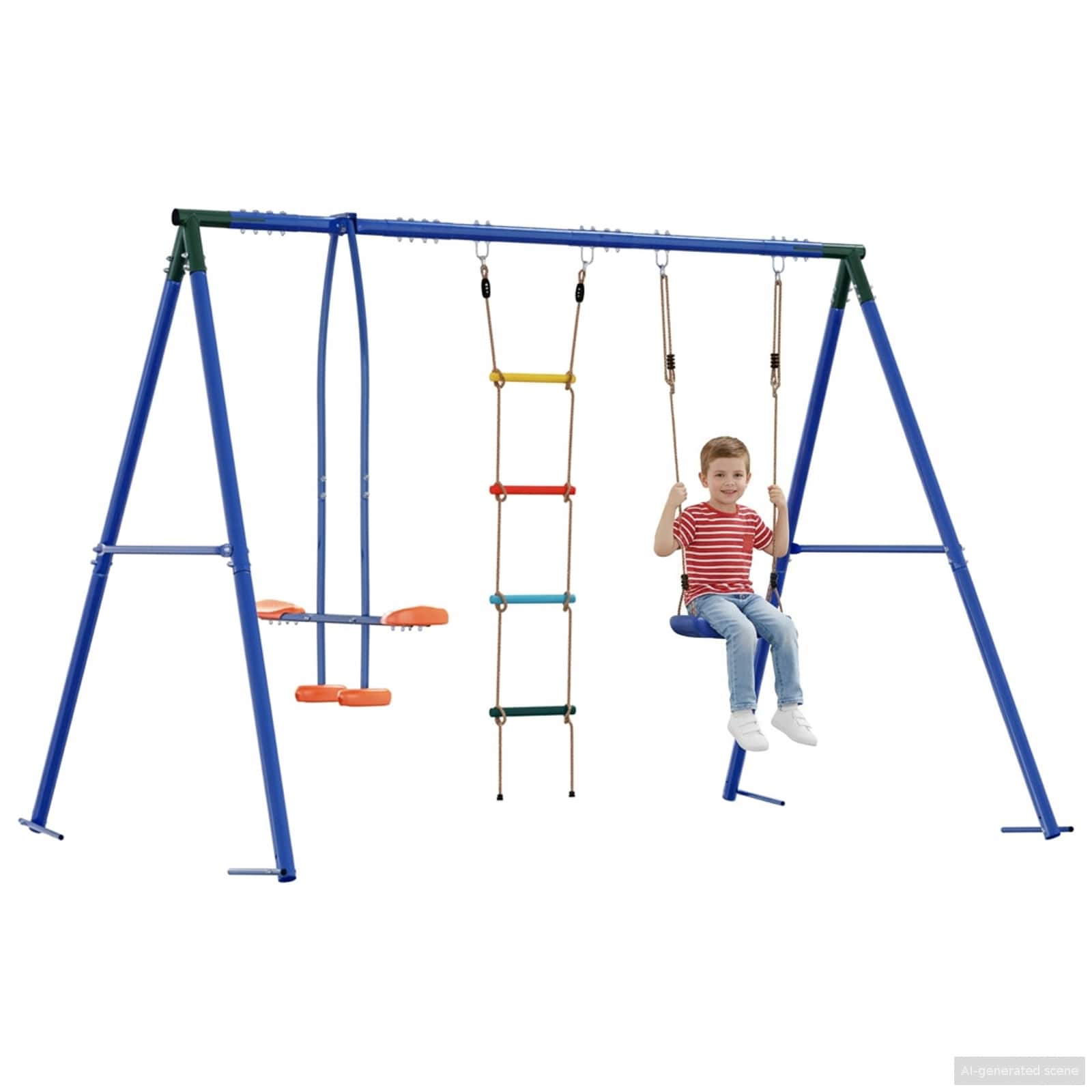 Schaukel-Set mit 2 Schaukelsitzen