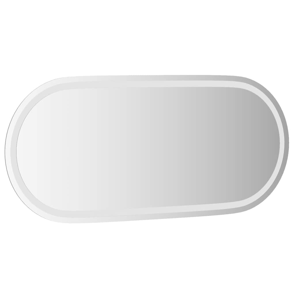 LED-Badspiegel 40x15 cm Oval