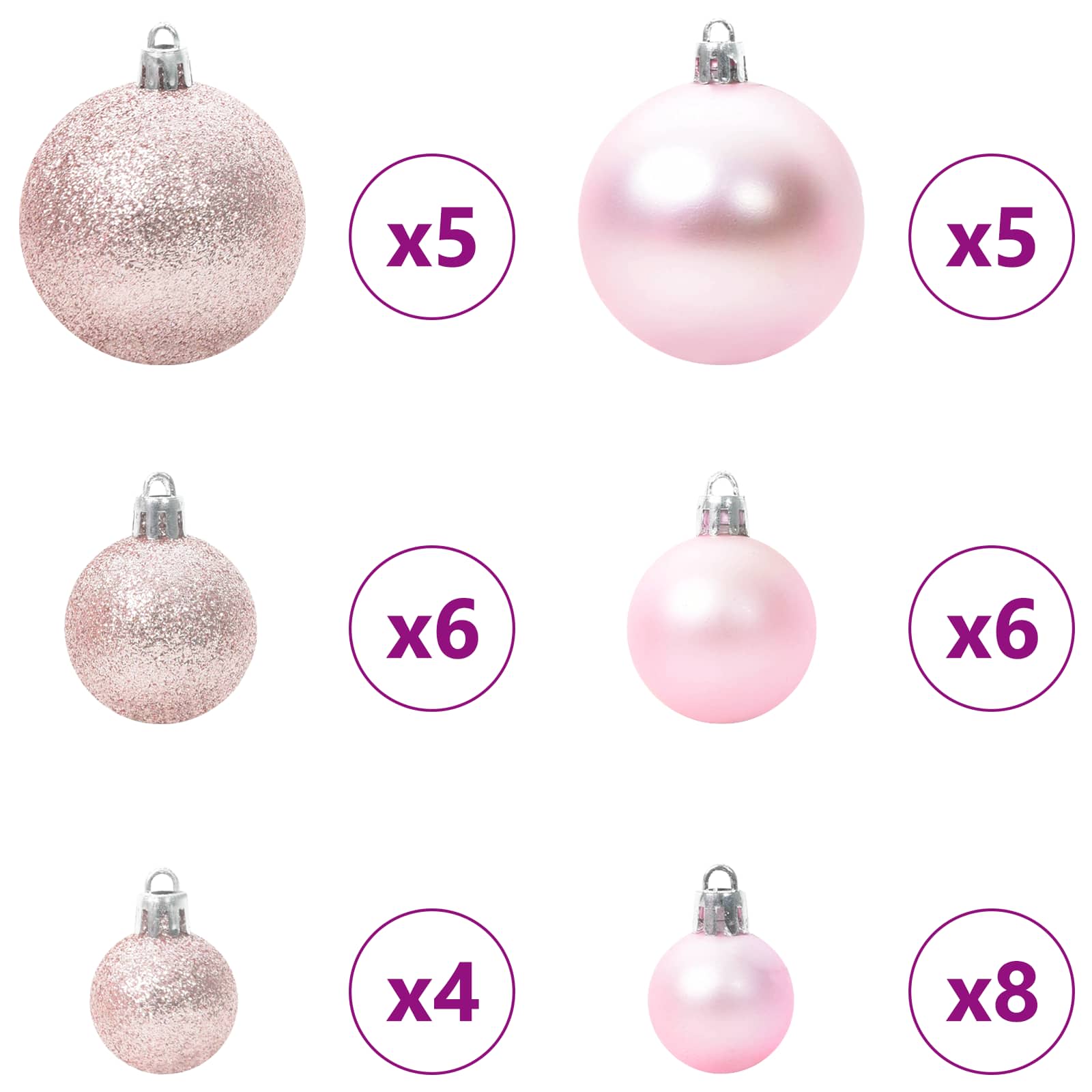 Künstlicher klappbarer Weihnachtsbaum Weiß 120 cm PVC und Stahl