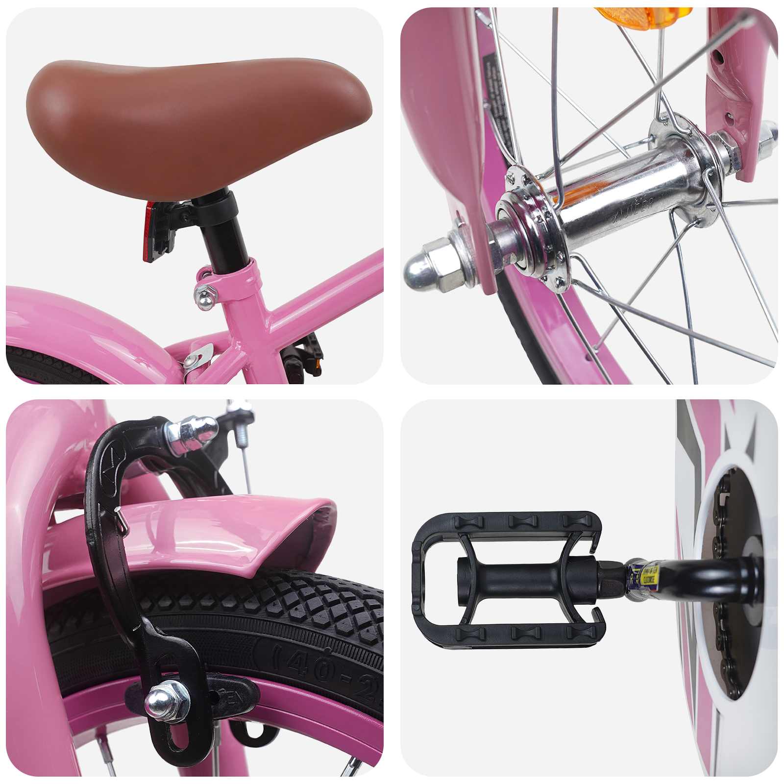 Kinderfahrrad 12 Zoll für 2-4 Jahre alt Hellgrün