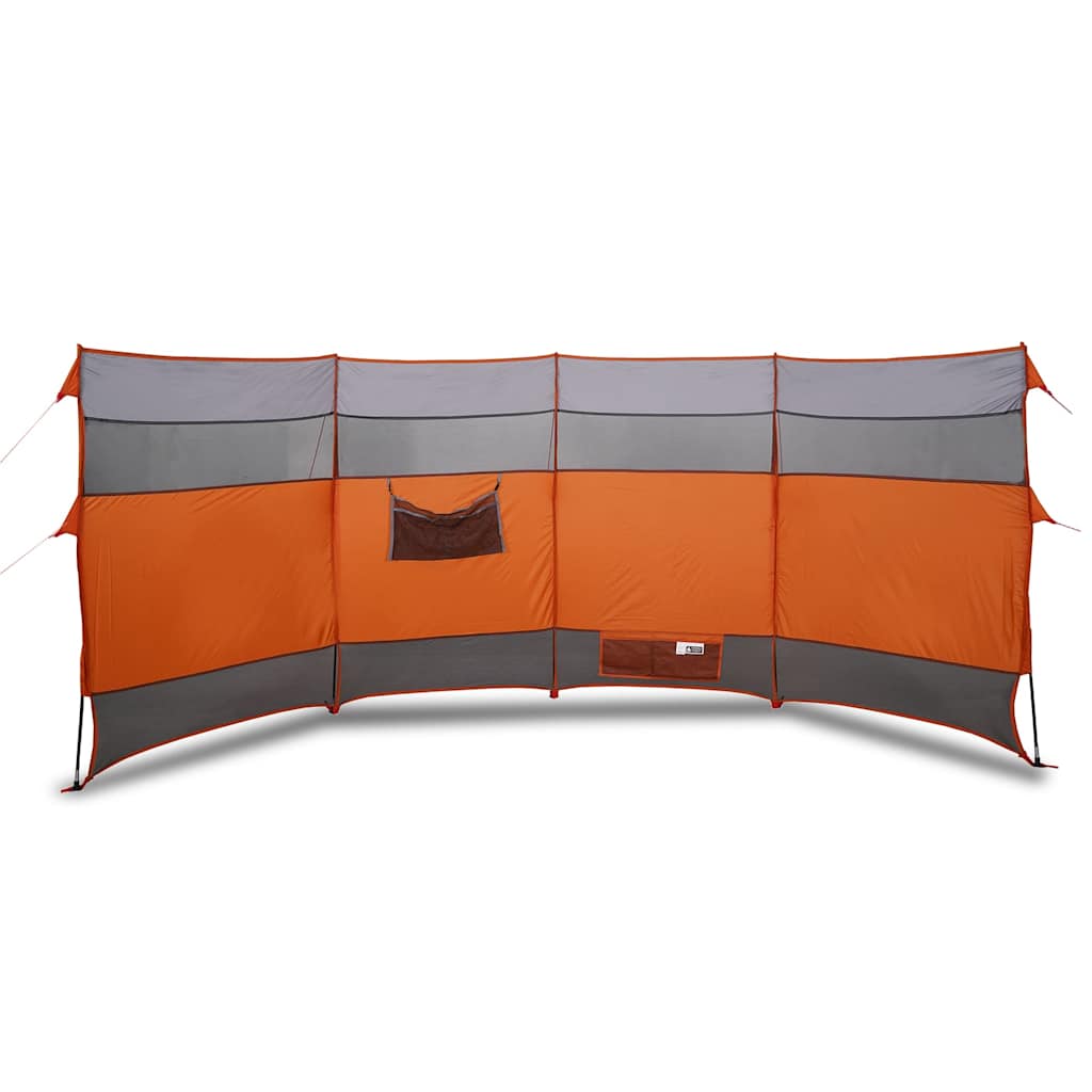 Camping-Windschutz Grün 510x153 cm Wasserdicht