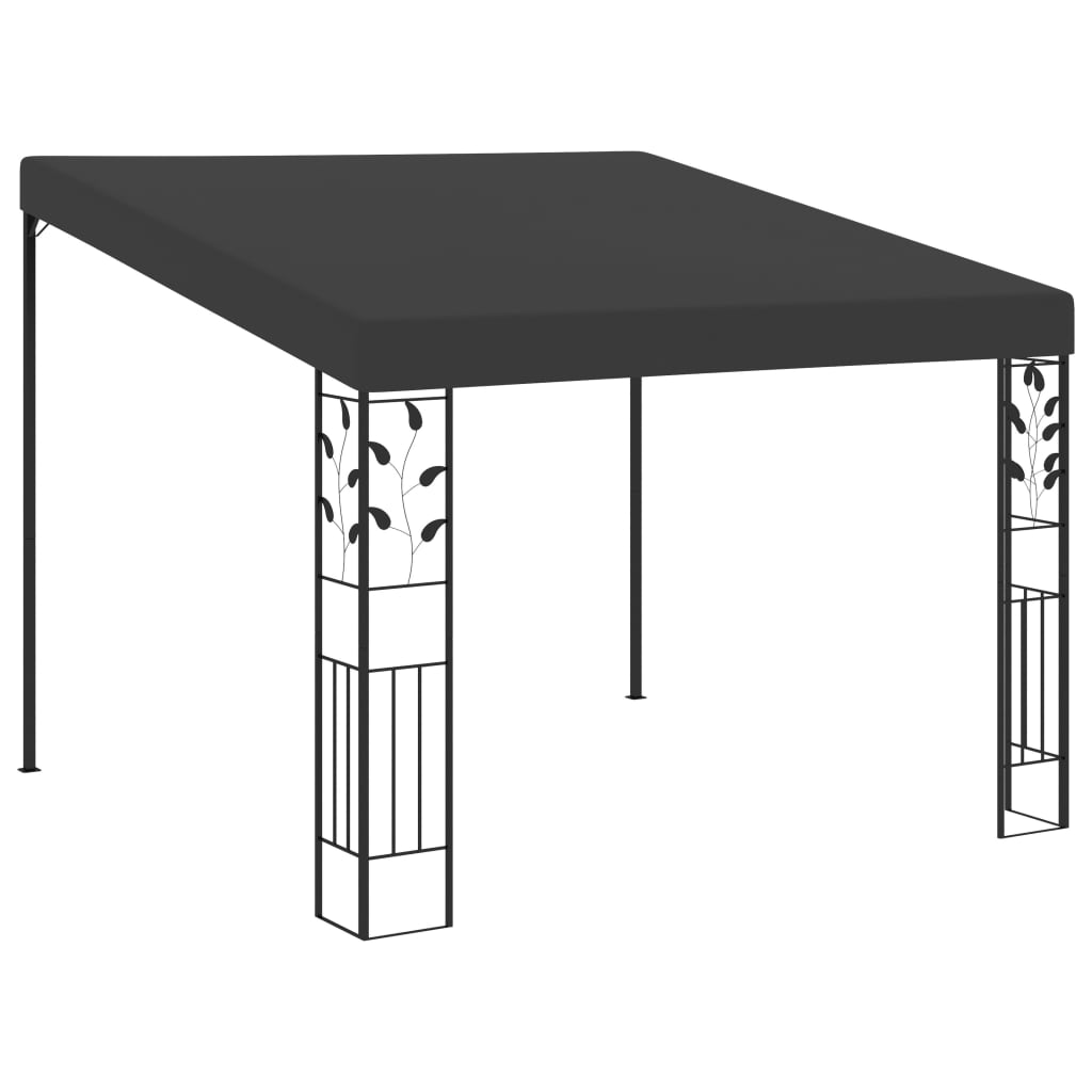 Wand-Pavillon 3x3x2,5 m Cremeweiß