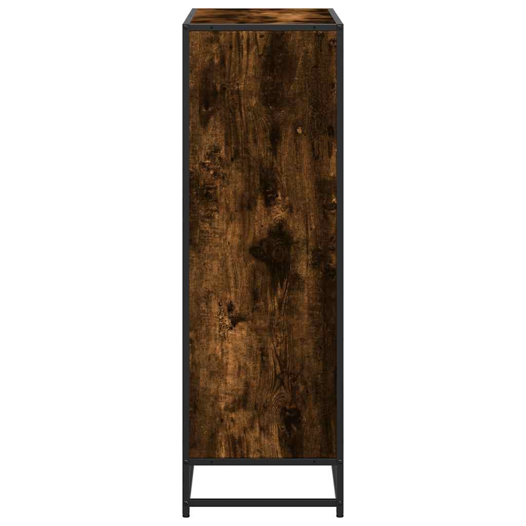 Bücherregal Schwarz 60x35x139 cm Holzwerkstoff